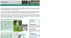 Desktop Screenshot of geoscan-research.co.uk